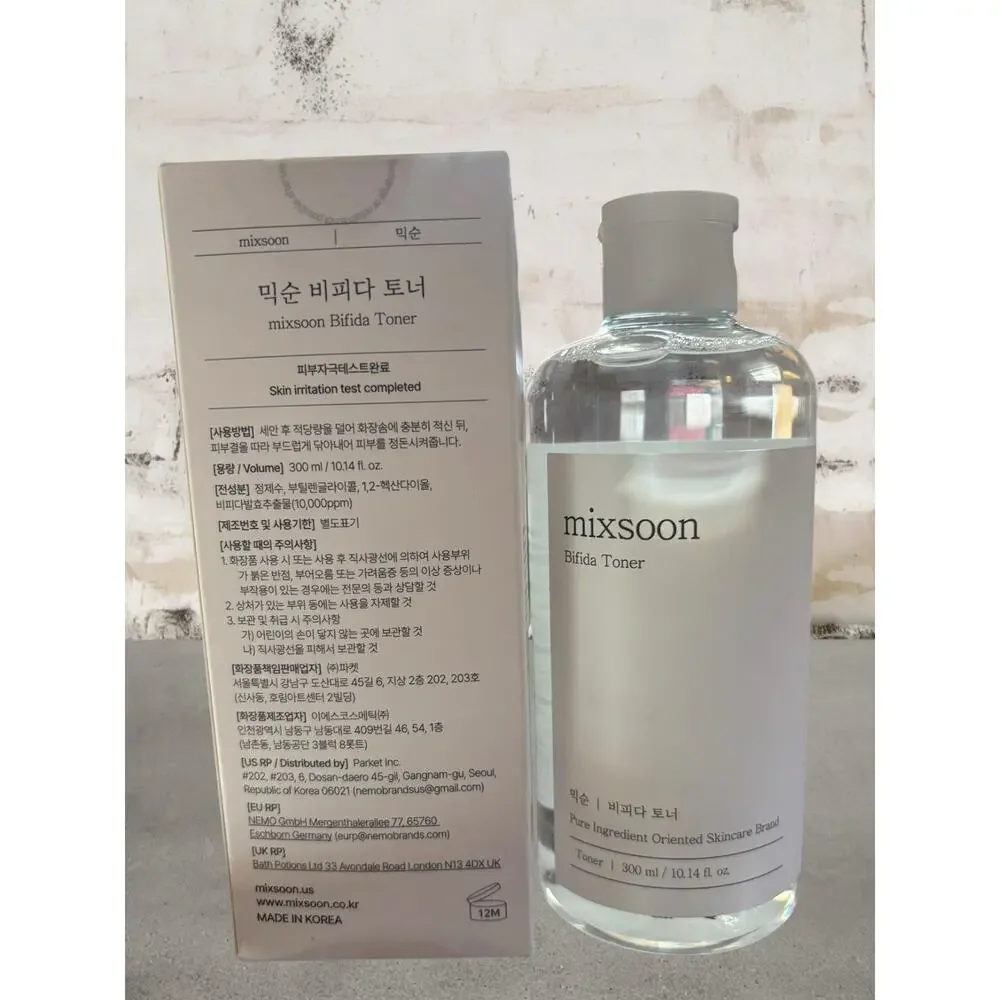 Mixsoon Bifida Toner 300ml NIB